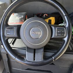 Used 2012 Jeep Steering Wheel With Airbag