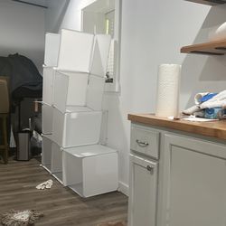 Shelves for clothes