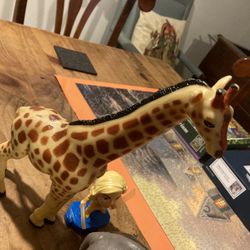 Kids toy told giraffe