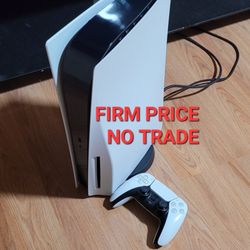 PS5 DISC Ed. , FIRM PRICE, NO TRADE, GREAT CONDITON, READ DESCRIPTION FOR DETAILS