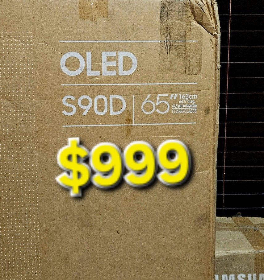 65 Inch OLED S90D Samsung Smart TV 4K UHD with 144 Hz refresh rate New In the box. 2025 Model.