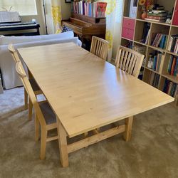 Norden Extendable Table & 4 Chairs