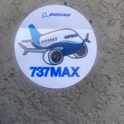 Boeing 737Max Sticker