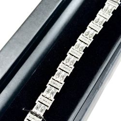 $1500 Bracelet For Cheap .75 Ct Diamonds 925 silver