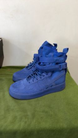 Nike Air Force 1 High - Royal Blue Suede