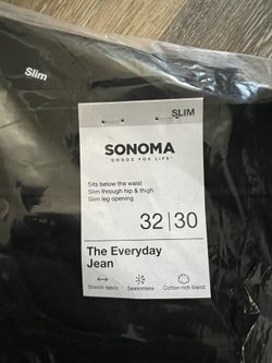 Sonoma (Kohl’s) Men’s Slim fit Everyday jeans - Black