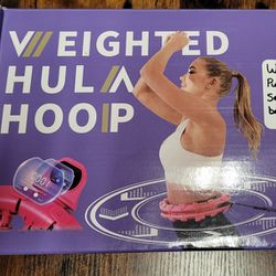 Weighted Hula Hoop With Digital Tracker