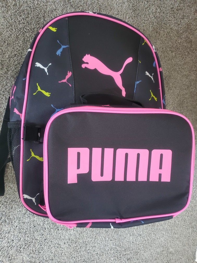 Puma Backpack With Lunch Bag