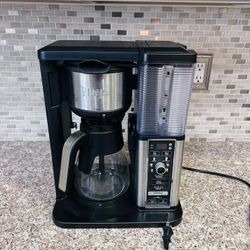Ninja Coffee Maker With Single Serve, Milk Frother, And Rapid Cold Brew