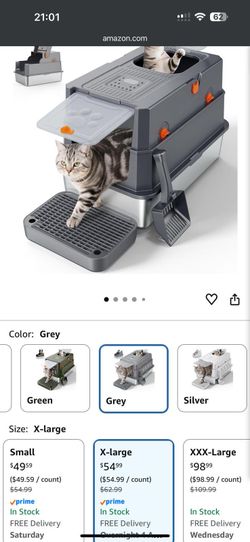 Furtime cat litter box