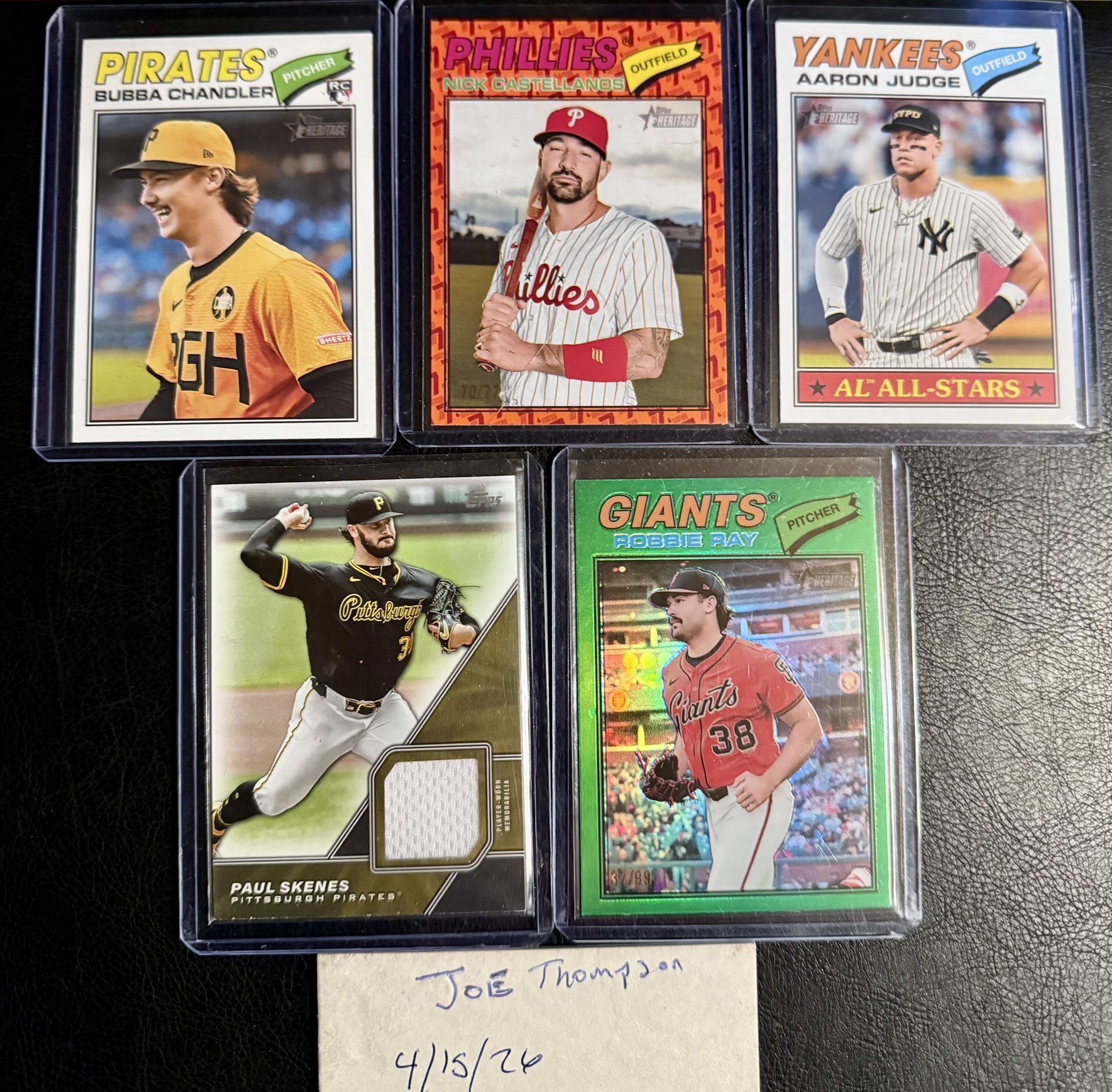 Some Cool MLB Cards