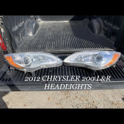 12 Chrysler 200 Headlights
