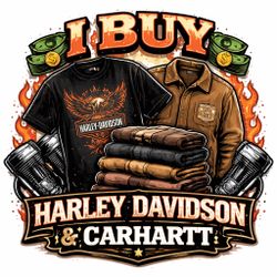 I Buy Harley Davidson And Carhartt Collections 