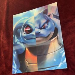3D Pokemon Poster