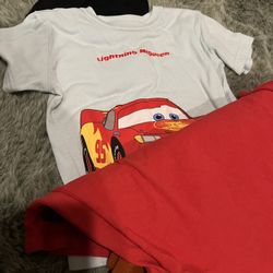 2T Lighting McQueen Shirts 