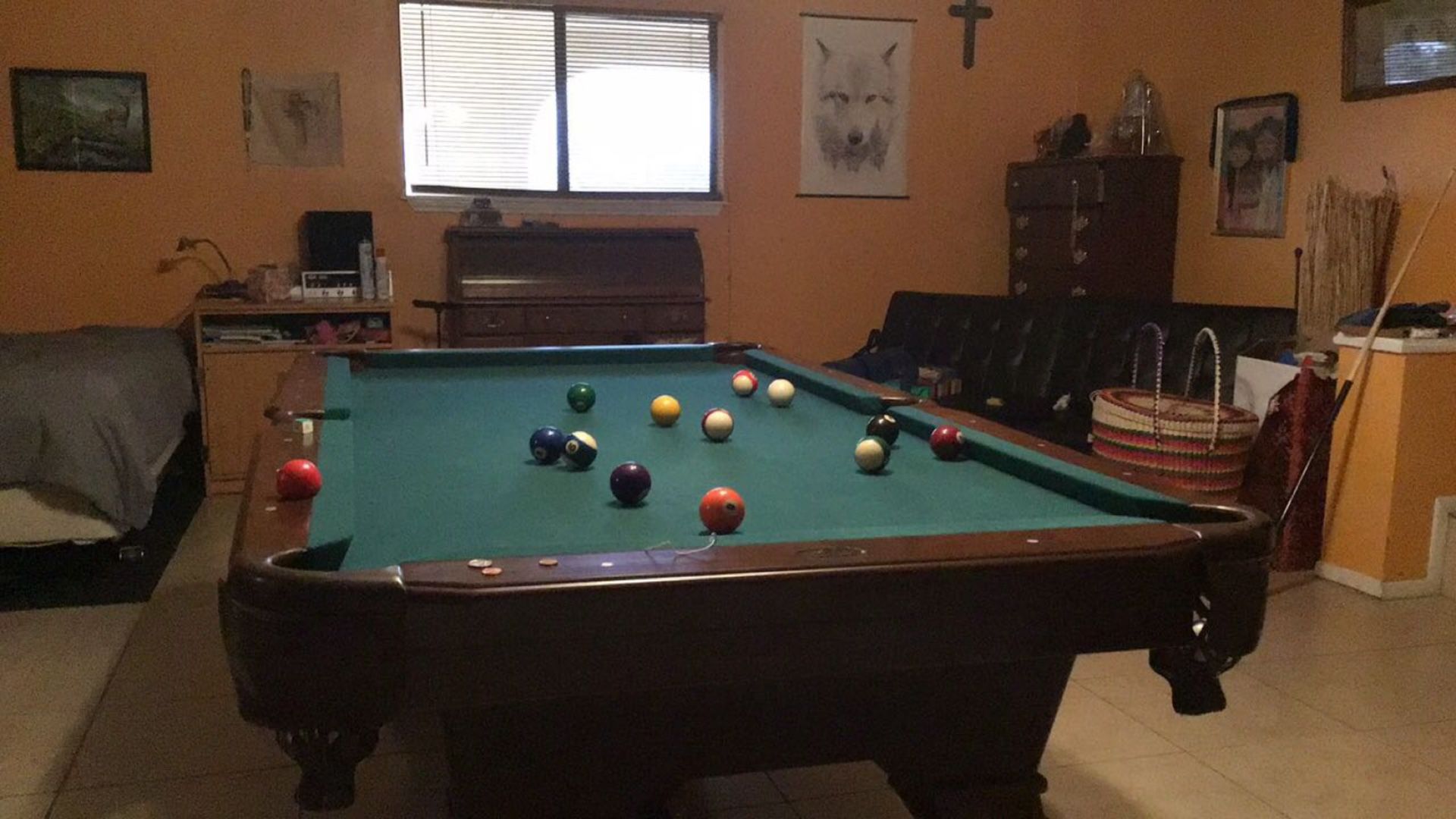 Pool table