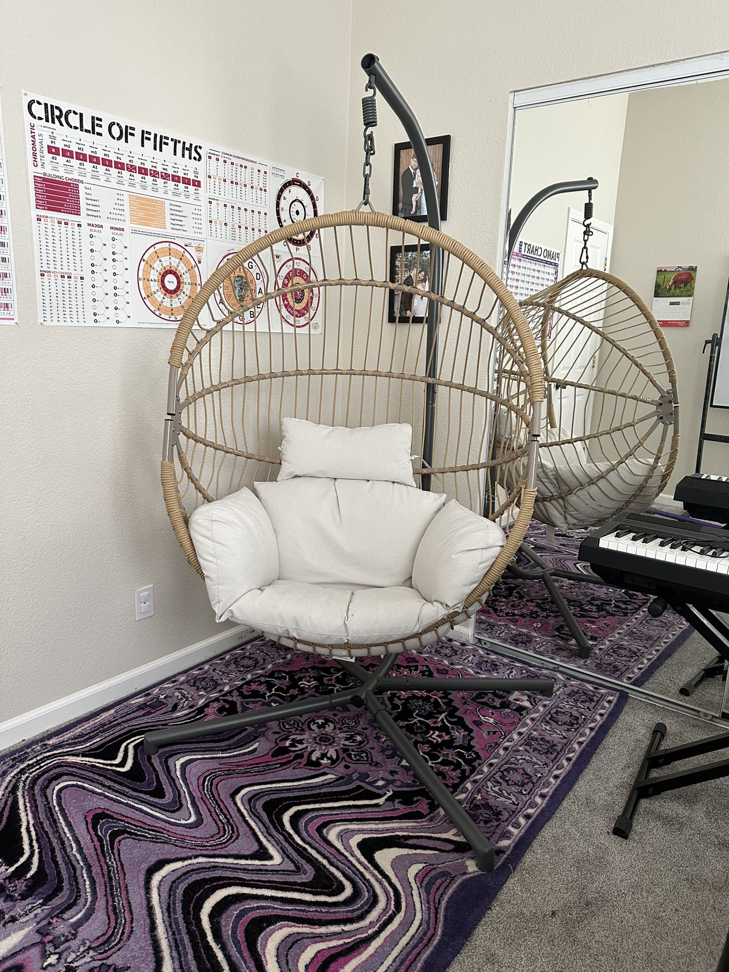 Spring Suspended Swing Chair