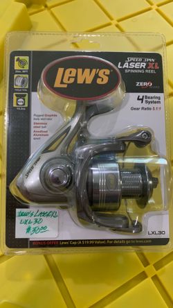 LEW’S LASER XL SPINNING REEL