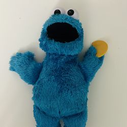 Cookie Monster Seasame street taking and shaking
