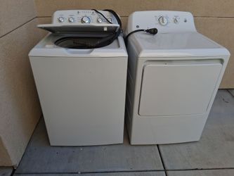 GE Top Load Washer and Dryer Set