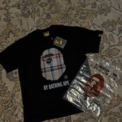 bape tee, size L 