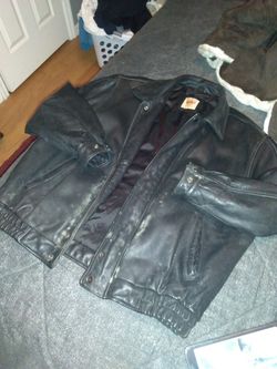Leather jacket