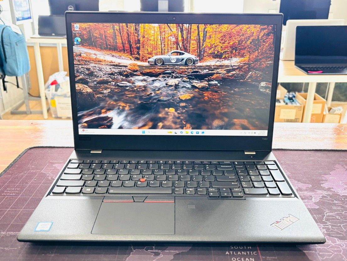 Lenovo ThinkPad T580 Core i5-8250u 16GB RAM 512GB SSD Windows 11 Pro
