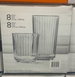 Libbey Century Glass 16-piece Drinkware Set