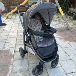 PINK GRACO STROLLER 