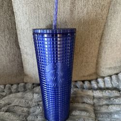 Blue Starbucks Cup