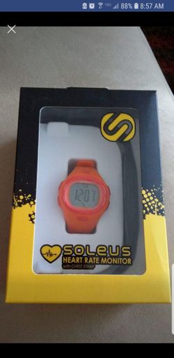 Soleus Heart Rate Monitor Watch