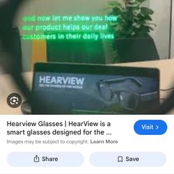 Translation Hearing Impaired Glasses