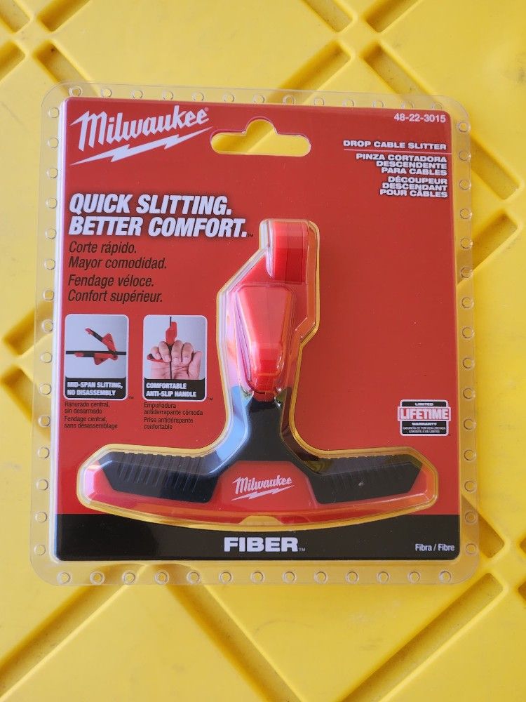 Milwaukee
Fiber Optic Drop Cable Slitter