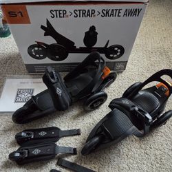 Cardiff Skate Co. S1 Step On Strap In Skate Away