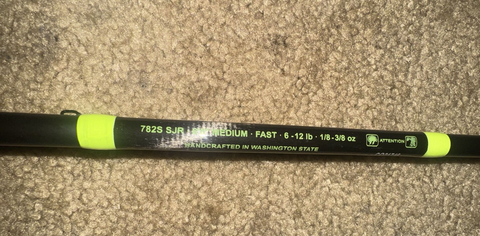 G Looomis E6x SJR classic spin jig rod 782S New