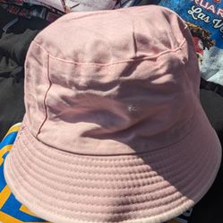 Pink Bucket Hat Reversible (READ DESCRIPTION)