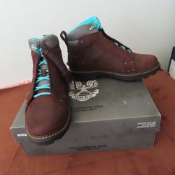 WOLVERINE HALO SPARTAN UNSC Limited Edition Leather Boots foxwood seal 7.5