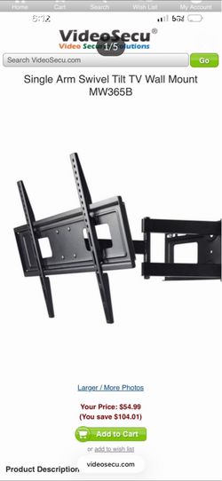 Swivel tv mount new