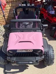Brothers pink powerwheel for kids