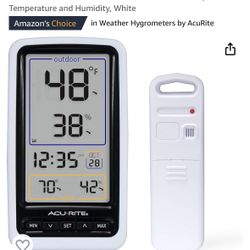 Wireless Thermometer Indoor N Outdoor 