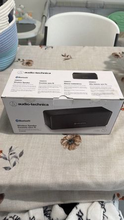 Brand New Audio-Technica AT-SP65XBT Portable Wireless Speaker – Open Box