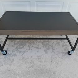 Rolling Metal Table