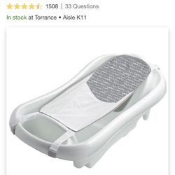 The First Years Sure Comfort Deluxe Newborn-to-Toddler Tub With Sling