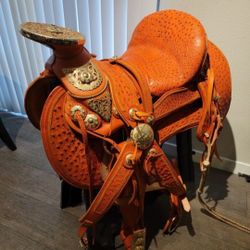 Montura Charra De Piel
