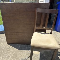 4-Padded Chairs  and Table 