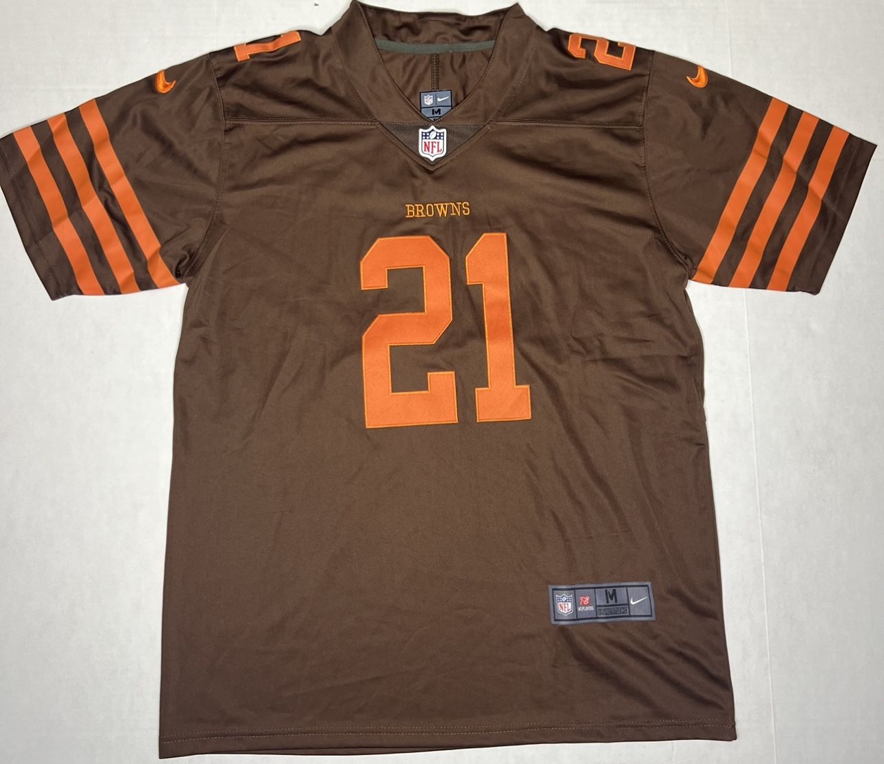 Nike On Feild Denzel Ward #21 Size Medium Football Jersey