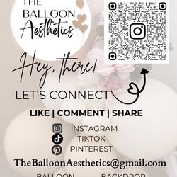Balloons, balloon garland, dessert cart, Candy cart
