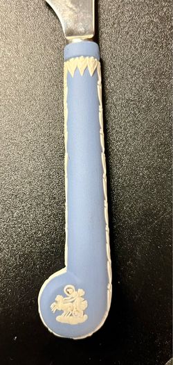 Vintage Wedgewood Jasperware  bread knife/ cake knife