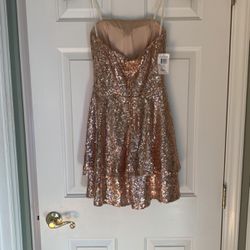 Gold Sequin Dress Size 5 or 6