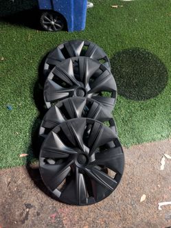 TESLA HUBCAPS!!!